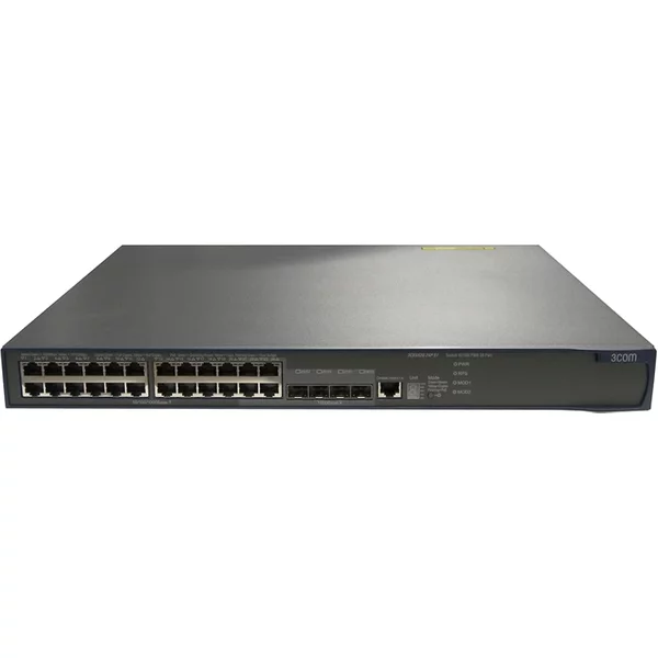 Hp JF844A#ABA | E4210-24G 20 X RJ-45 Ports 10/100/1000Base-T + 4 X Dual Personality RJ-45/SFP (Mini-Gbic) Ports Layer 3 Managed Rack-Mountable Gigabit Ethernet Network Switch-image