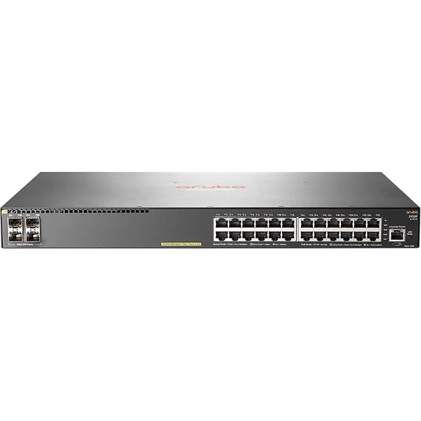 Hp JL261A | Aruba 2930F Series 2930F 24G Poe+ 4SFP 24 X RJ-45 Poe+ 10/100/1000Base-T And 4 X Sfp Ports Layer 3 Managed Gigabit Ethernet Network Switch-image