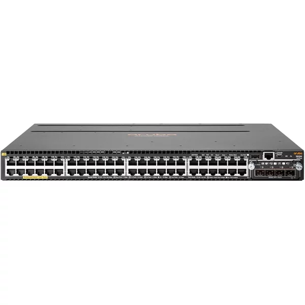 Hp JL429-61101 | Aruba 3810 Series 3810M 48G Poe+ 4SFP+ 1050W 48 X 10/100/1000Base-T RJ-45 Poe+ And 4 X 10Gbe Sfp+ Via Expansion Module Slot Layer 3 Managed Gigabit Ethernet Network Switch-image