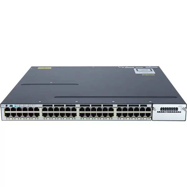 Cisco WS-C3750X-48T-L= | Catalyst 3750-X Series C3750X-48T 48 X RJ-45 Ports 10/100/1000Base-T Layer 2 Managed Rack-Mountable Stackable Gigabit Ethernet Network Switch-image