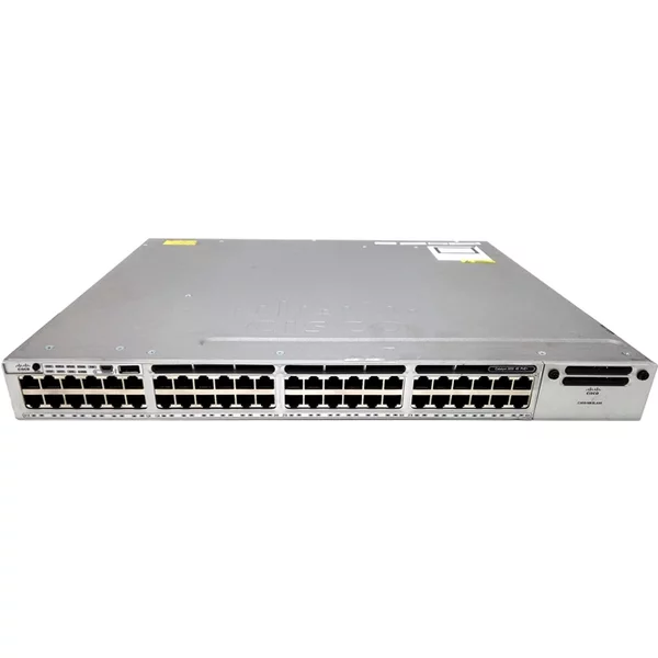 Cisco WS-C3850-48P-S-2X715W= | Catalyst 3850 Series C3850-48P 48 X RJ-45 Ports Poe+ 1000Base-T Layer 3 Managed Rack-Mountable Gigabit Ethernet Network Switch-image