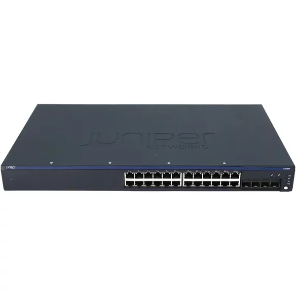 Juniper EX2200-24T | 24-Ports 10/ 100/ 1000Base-T Ethernet Switch With 4 Sfp Gigabit Ethernet Uplink Ports-image