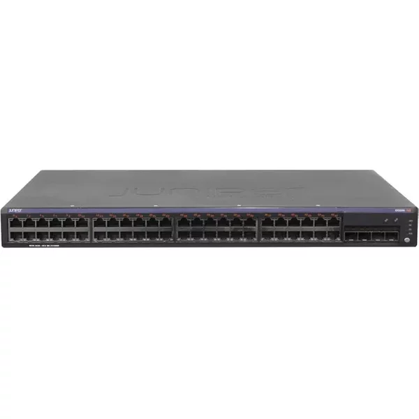 Juniper EX2200-48P-4G | EX2200 Series 48 X Ports Poe+ 10/100/1000Base-T + 4 X Sfp Uplink Ports Layer 3 Managed 1U Rack-Mountable Gigabit Ethernet Network Switch-image