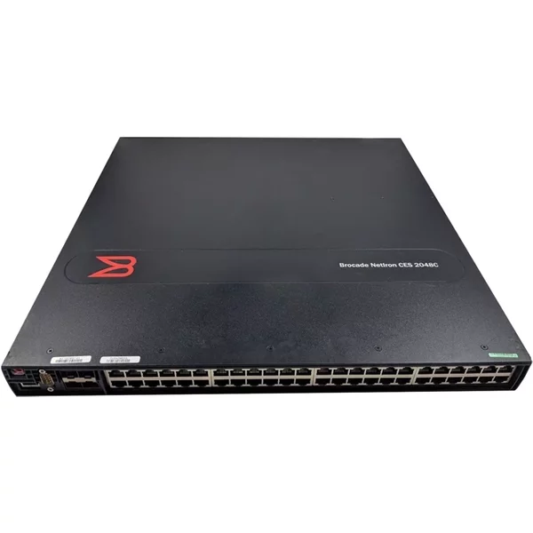 Brocade NI-CES-2048C-AC | Netiron Ces 2048C 48 X RJ-45 Ports 1000Base-T 4 X Combo RJ-45/SFP Ports Gigabit Ethernet Network Switch-image