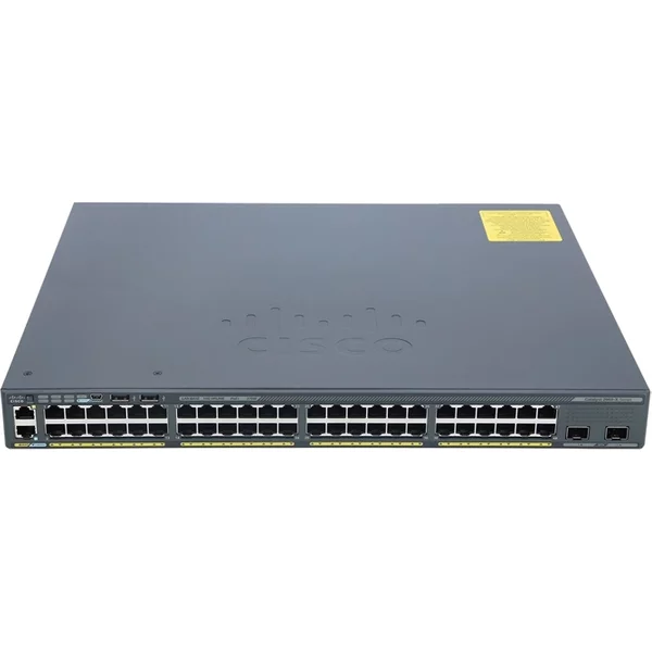 Cisco WS-C2960X-48LPD-L= | Catalyst 2960X Series 2960X-48LPD-L 48 X RJ-45 Ports Poe+ 10/100/1000Base-T + 2 X Sfp+ Ports Layer 3 Managed 1U Rack-Mountable Gigabit Ethernet Network Switch-image