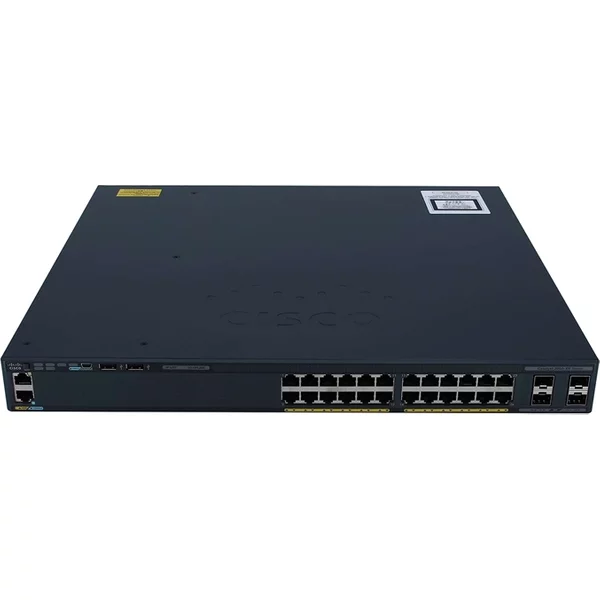 Cisco WS-C2960XR-24TS-I | Catalyst 2960XR Series 2960XR-24TS 24 X Ports 10/100/1000Base-T + 4 X Sfp Uplink Ports Layer 3 Managed 1U Rack-Mountable Gigabit Ethernet Network Switch-image