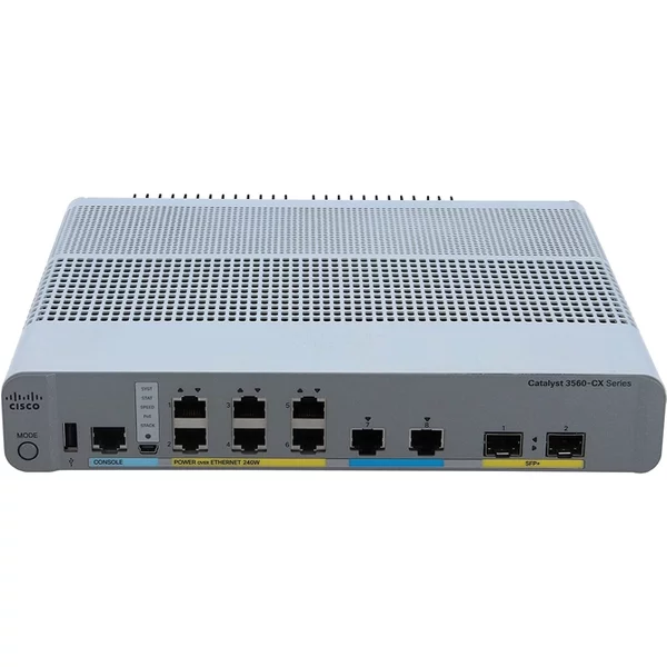Cisco WS-C3560CX-8XPD | Catalyst 3560-CX Series 10/100/1000 6X Ethernet Ports Switch With 2X 10GE Sfp+ Uplink Ports-image