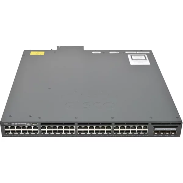 Cisco WS-C3650-48FWS-S= | Catalyst 3650 Series 3650-48FWS 48 X RJ-45 Ports Poe+ 10/100/1000Base-T + 4 X Sfp Uplinks Ports Layer 3 Managed Rack-Mountable Gigabit Ethernet Network Switch-image