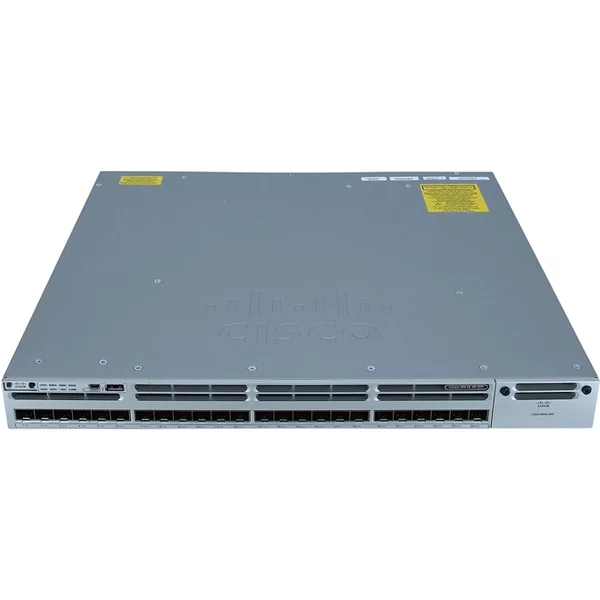 Cisco WS-C3850-24XS-S= | Catalyst 3850 Series C3850-24XS 24 X Sfp+ Ports 10Gbase-X Layer 3 Managed 1U Rack-Mountable Gigabit Ethernet Stackable Network Switch-image