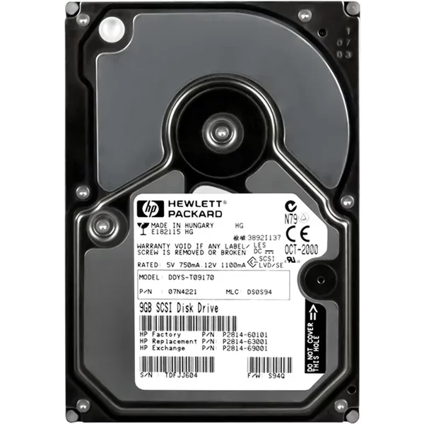 HP P2814-69001 | 9.1GB 10000RPM Ultra-160 Scsi 68-Pin LVD 3.5-Inch Internal Hard Drive-image