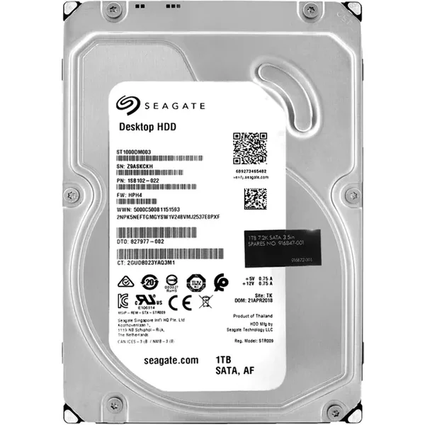 Seagate ST1000DM003 | Barracuda 1TB 7200RPM Sata 6Gb/S 512E 64MB Cache 3.5-Inch Hard Drive-image