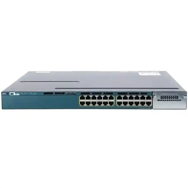 Cisco WS-C3560X-24P-L | Catalyst 3560-X Series 3560X-24P 24 X RJ-45 Ports Poe+ 10/100/1000Base-T Layer 3 Managed Rack-Mountable Gigabit Ethernet Network Switch-image