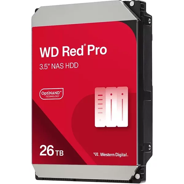 Western Digital WD260KFGX | Red Pro Helium 26TB 3.5-inch 6GB/s SATA 7200RPM 512MB Cache NAS Hard Drive