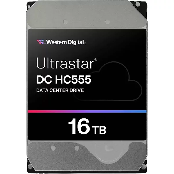 Western Digital 0B48722 | Ultrastar DC HC555 16TB 3.5-Inch 6Gb/S Sata 7200RPM 512MB Cache 512E/4Kn SE Data Center Hard Drive-image
