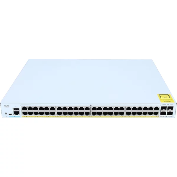 Cisco C1000-48FP-4G-L | Catalyst 1000 Series 48 X Ports Poe+ 10/100/1000Baset + 4 X Sfp Ports Layer 2 Managed Gigabit Ethernet Network Switch-image