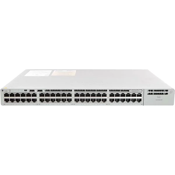 Cisco C9200-48P-E-AM | Catalyst C9200-48P Ethernet Switch - 48 Ports - Manageable - 3 Layer Supported - Modular - 740 W Poe Budget - Twisted Pair --image