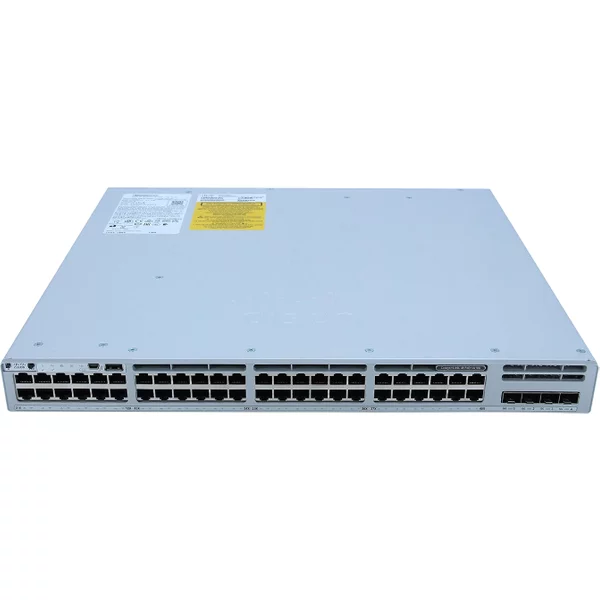 Cisco C9300L-48P-4X-E | Catalyst 9300 Series C9300L-48T-4G 48 X Poe+ Ports 10/100/1000Base-T + 4 X Sfp+ Ports Uplink Layer 3 Managed 1U Rack-Mountable Gigabit Ethernet Network Switch-image