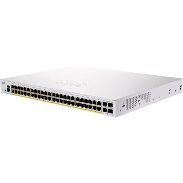 Cisco CBS350-48P-4X-NA= | Business 350 Series CBS350-48P-4X 48 X RJ-45 Ports Poe+ 10/100/1000Base-T 4 X Sfp+ Ports Layer 3 Managed Rack-Mountable Gigabit Ethernet Network Switch-image