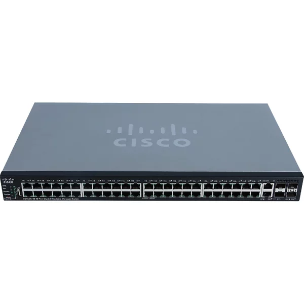 Cisco SG550X-48-K9-NA | Small Business SG550X-48 48 X Ports 10/100/1000Base-T + 4 X Sfp Ports Layer 3 Managed Gigabit Ethernet Switch-image