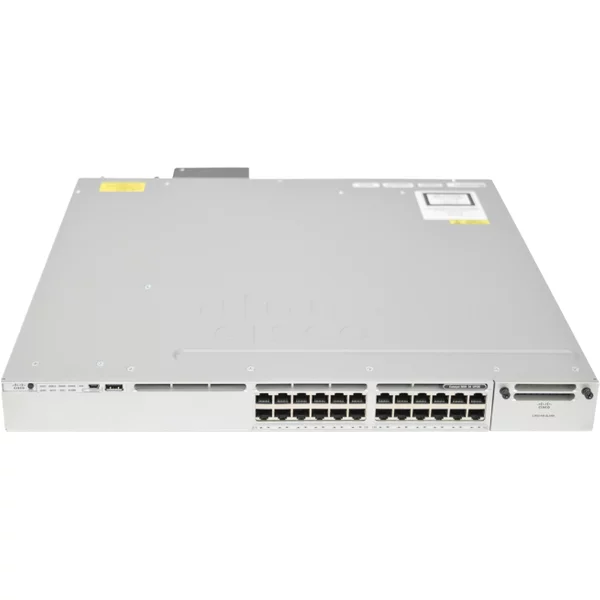 Cisco WS-C3850-24U-L | Catalyst 3850 Series C3850-24U 24 X RJ-45 Ports Upoe 10/100/1000Base-T + 1 X Network Module Layer 3 Managed 1U Rack-Mountable Gigabit Ethernet Network Switch-image