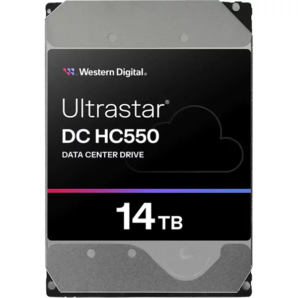 Western Digital 0F38528 | Ultrastar DC HC550 14TB 3.5-Inch 12Gb/S SAS 7200RPM 512MB Cache 512E/4Kn SE Data Center Hard Drive-image