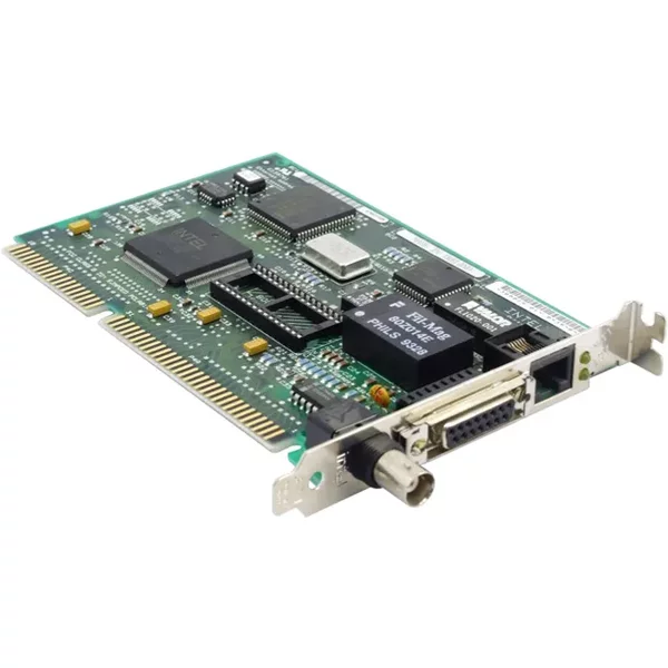 Intel 307708-004 | 8/16-Bit Isa Ethernet Network Interface Card RJ-45 And Aui-image