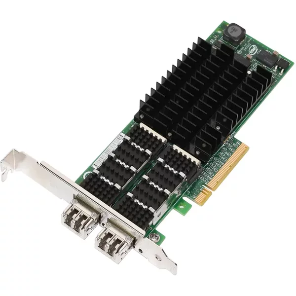 Intel EXPX9502FXSRGP5 | 2-Ports Lc 10Gb/S 10Gbase-Sr Pci Express 2.0 X8 Gigabit Ethernet Server Network Adapter Card-image