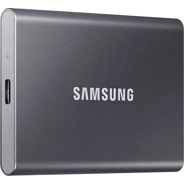 Samsung MU-PC4T0T/WW | T7 Series 4TB 10Gbps Usb 3.2 Gen 2 (Type C) Titan Grey Portable Solid State Drive-image