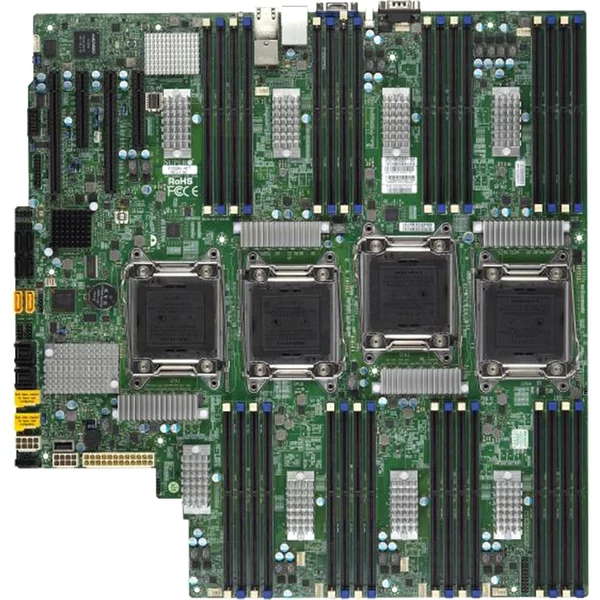 Supermicro MBD-X10QBL-4CT | X10QBL-4CT Socket LGA2011 Intel C602J Chipset Proprietary System Board (Motherboard) Supports 4X Xeon E7-4800 V3/V4 Series DDR4 32X Dimm-image