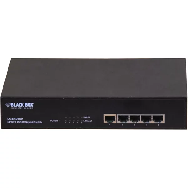 Black Box LGB4005A | Gigabit Ethernet 5-Port Switch-image