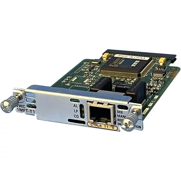 Cisco VWIC-1MFT-T1 | High Performance Atm AIM/T1 Bundle 1 Port Rj 48 Multiflex Wan Interface Card-image