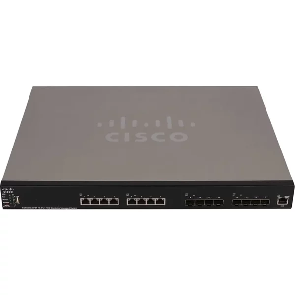 Cisco SG550XG-8F8T-K9 | 550X SG550XG-8F8T 8 X Ports 10Gbase-T + 8 X Ports Sfp+ Layer 3 Managed Stackable Gigabit Ethernet Network Switch-image