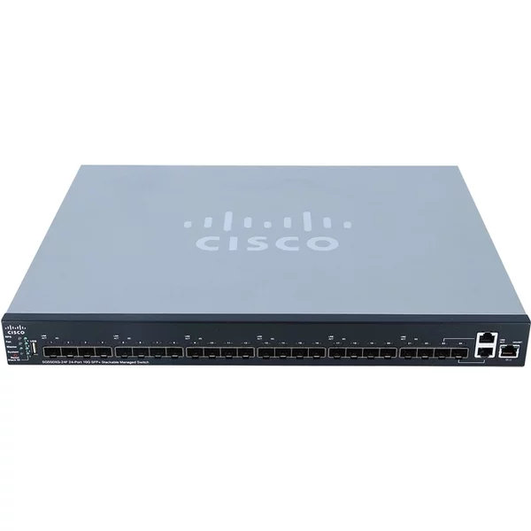 Cisco SG550XG-24FK9NA-RF | Small Business 550X Series 24 X Ports Sfp+ 10Gbase-T Layer 3 Managed Rack-Mountable Gigabit Ethernet Network Switch-image
