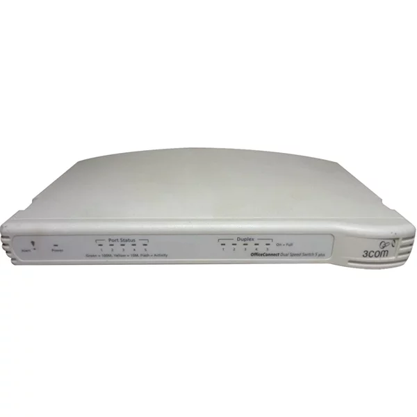 3Com 3C16790 | Officeconnect 5 X Ports 10/100Base-Tx Lan Fast Ethernet Dual Speed Network Switch-image