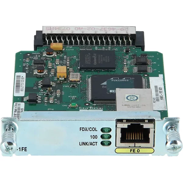 Cisco HWIC-1FE | 1-Port Fast Ethernet High-Speed Wan Interface Card 1 X 10/100Base-Tx Lan Hwic-image