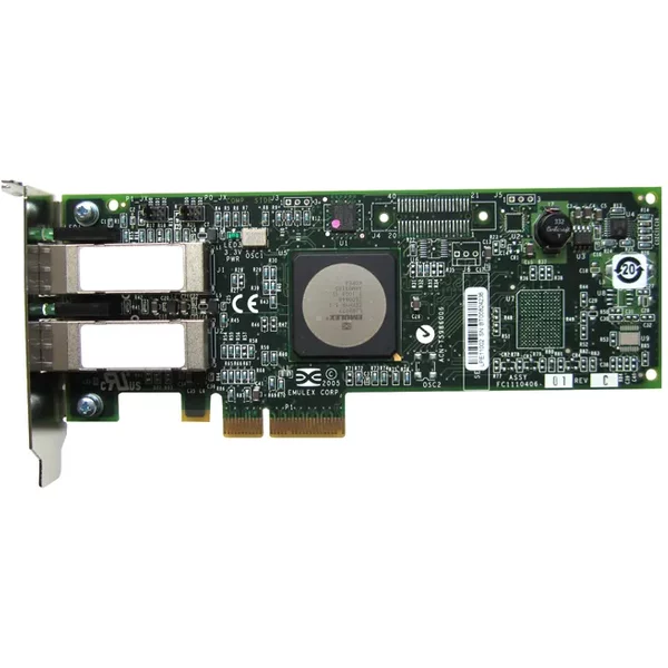 Cisco N2XX-AEPCI03 | Emulex Lpe 11002 Dual-Port 4Gb/S Fibre Channel Host Bus Adapter For Ucs C460 M2 Server System-image