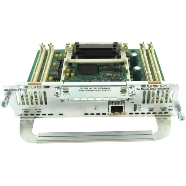 Cisco NM-HDV2-1T1-E1 | 1 X Port T1/E1 1 X Vic/Vwic Wan Ip Communications High-Density Digital Voice/Fax Network Module-image