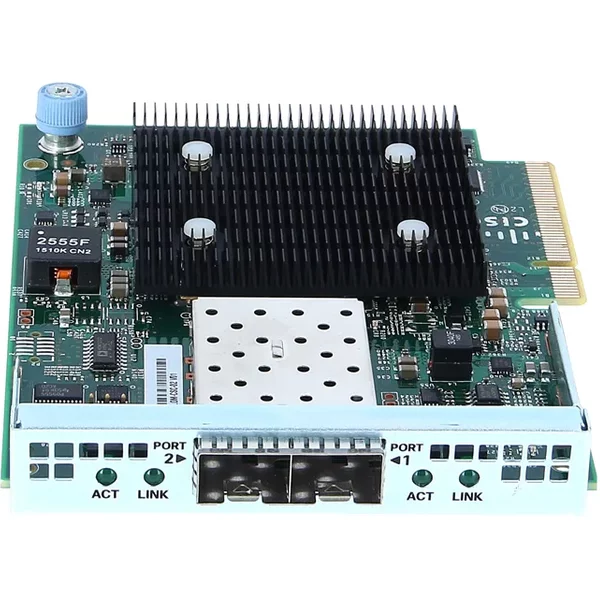 Cisco UCSC-MLOM-CSC-RF | 1227 2-Ports Sfp+ 10Gb/S Fcoe Pci-Express 2.0 X8 Ucs Vic Network Adapter-image