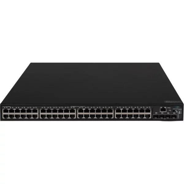 Hp JL824A | Flexnetwork 5140 48 X Ports 10/100/1000 Poe+ + 4 X Ports 10Gbe Sfp+ Rack-Mountable 1U Layer 3 Managed Gigabit Ethernet Network Switch-image