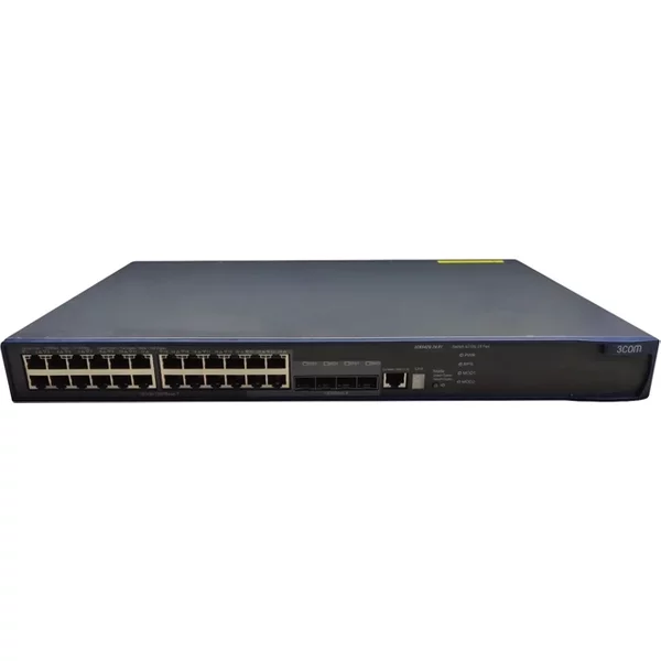 3Com 3CRS42G-24-91 | 4210G-24 24 X RJ-45 Ports 10/100/1000Base-T + 4 X Sfp (Mini-Gbic) Layer 2 Managed Rack-Mountable Stackable Ethernet Network Switch-image