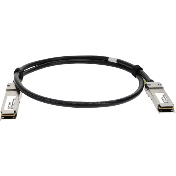 Mellanox MCP1650-H01AE30 | 1.5M Passive Copper Cable Ib Hdr Up To 200Gb/S Qsfp28 Pvc White-image