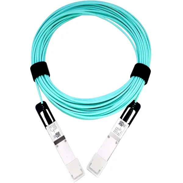 Mellanox MFS1S00-H020E | Active Fiber Cable Ib Hdr Up To 200Gb/S Qsfp56 Lszh Black Pulltab 20M-image