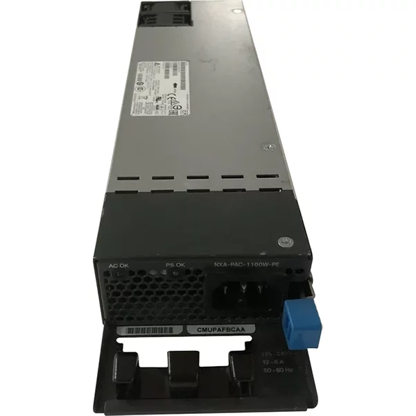 Cisco NXA-PAC-1100W-PE= | 1100-Watts 100-240V Ac Hot-Pluggable Front To Back Airflow Redundant Power Supply For Nexus 5596T-image