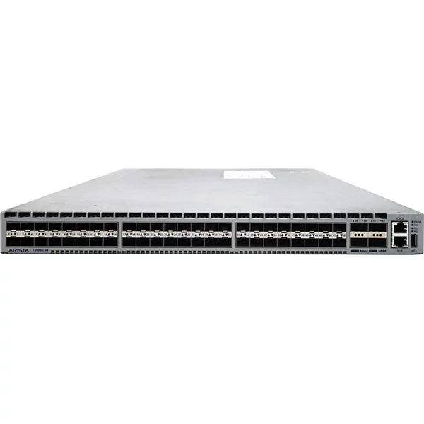 Arista DCS-7280SE-64-F | 7280E 48X Sfp+ And 4X 40Gbe Qsfp+ Switch Front-To-Rear Airflow And 2X Ac Power Supplies And 2X C13-C14 Cords-image