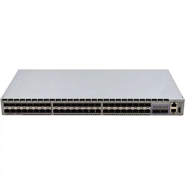 Arista DCS-7280SE-68-F | 7280E 48X Sfp+ And 2X 100Gbe QSFP100 Switch Front-To-Rear Airflow And 2X Ac Power Supplies And 2X C13-C14 Cords-image