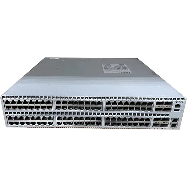 Arista DCS-7050TX-128-R | 7050X 96X 10Gbe (1/10GBASE-T) And 8X Qsfp+ Switch Rear-To-Front Airflow 2X Ac Power Supplies 2X C13-C14 Cords-image