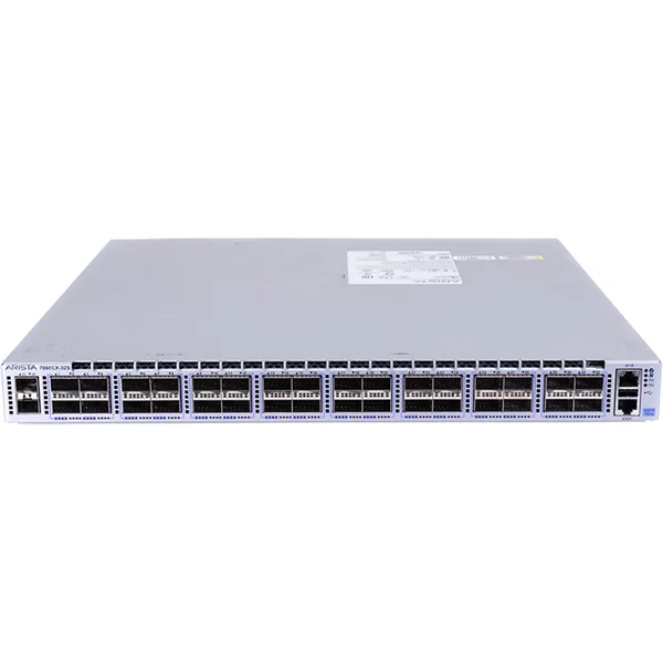 Arista DCS-7060CX-32S-R | 7060X 32X 100Gbe Qsfp And 2X Sfp+ Switch Rear-To-Front Airflow 2X AC Power Supplies And 2X C13-C14 Cords-image