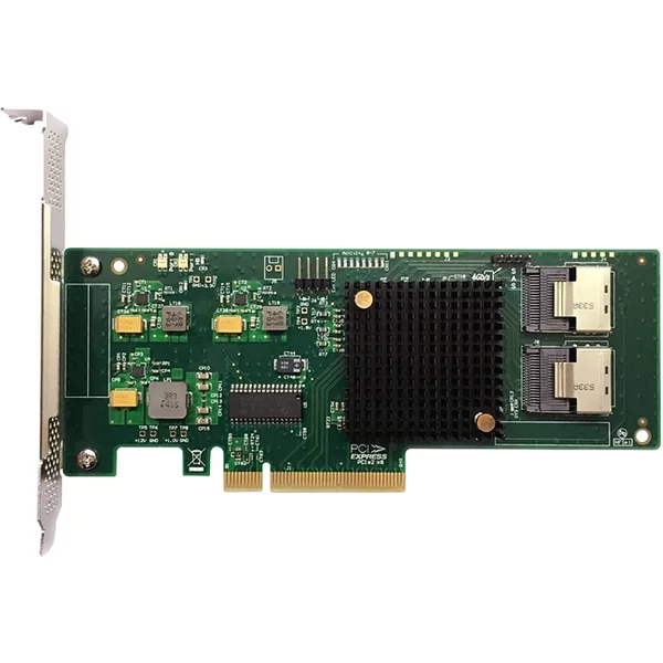 Lsi Logic LSI92118IS | 8-Port Sas 6Gb/S / Sata 6Gb/S Pci Express 2.0 X8 MD2 Low Profile Raid 0/1/1E/10 Controller Card-image