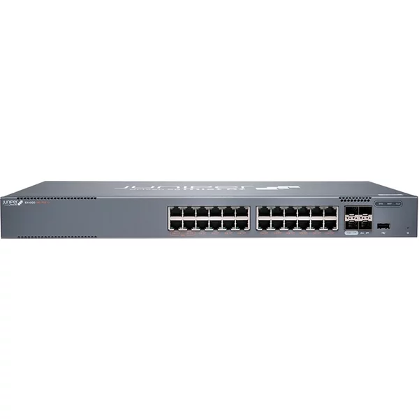 Juniper EX4000-24MP | EX4000 4X 2.5Multi Gigabit With 20X 1Gbe Poe++ (60W) Access Ports And 2X 1/10G Sfp+ Uplink Ports 2X 10G Sfp+ Vc Ports Switch-image