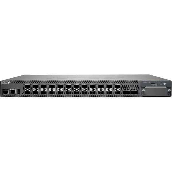 Juniper EX4400-24X | EX4400 Series 24 X Ports 10/100/1000Base-T + 2 X Gbe Stackable Ports Layer 3 Managed Front To Back Airflow 1U Rack-Mountable Gigabit Ethernet Switch-image
